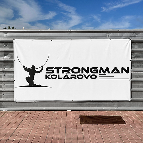 Free Banner on Construction Fence Mockup